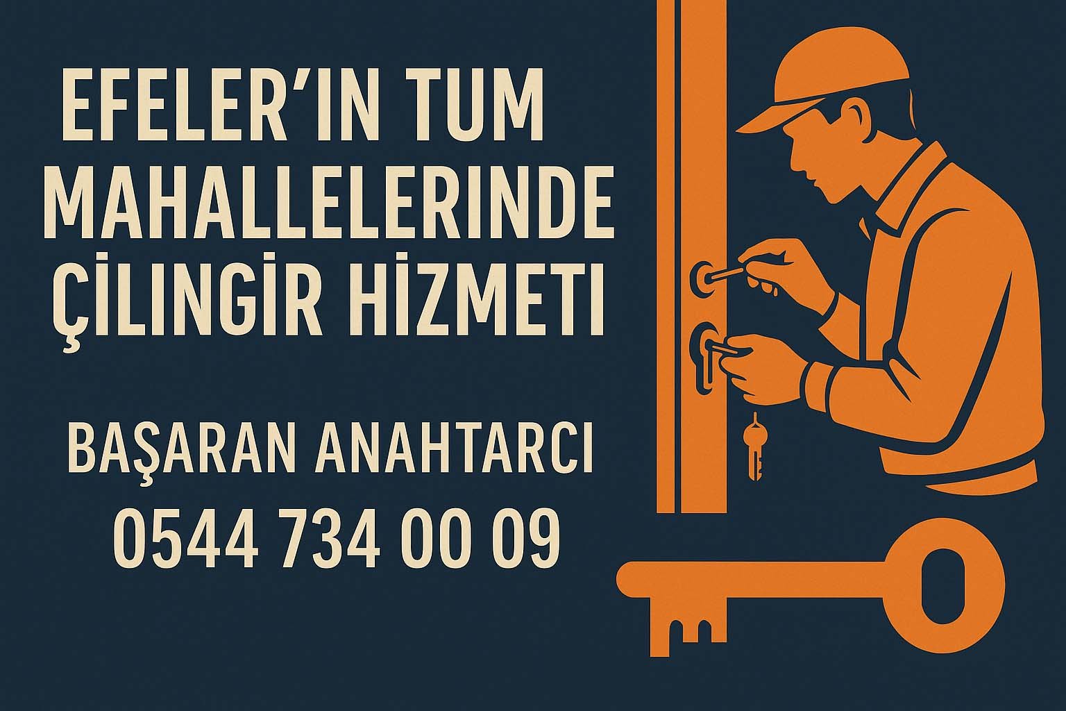 Efeler in Tüm Mahallelerinde Çilingir Hizmeti